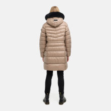 Navahoo Lumeiaa Damen Steppmantel Taupe Grey Gr&ouml;&szlig;e XXL - Gr.44