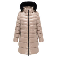 Navahoo Lumeiaa Damen Steppmantel Taupe Grey Gr&ouml;&szlig;e XXL - Gr.44