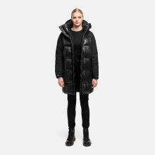 Navahoo Mandelkuss Damen Steppmantel Schwarz Gr&ouml;&szlig;e S - Gr.36