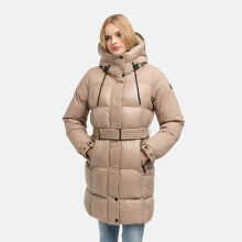 Navahoo Mandelkuss Damen Steppmantel Taupe Grey Gr&ouml;&szlig;e XL - Gr.42