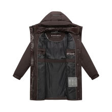 Navahoo Mandelkuss Damen Steppmantel Choco Gr&ouml;&szlig;e S - Gr.36