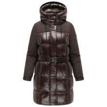 Navahoo Mandelkuss Damen Steppmantel Choco Gr&ouml;&szlig;e L - Gr.40