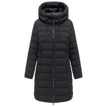 Marikoo Nanoraa Damen Steppmantel Schwarz Gr&ouml;&szlig;e XXL - Gr.44