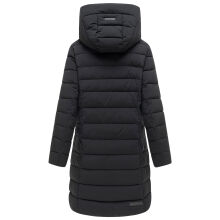 Marikoo Nanoraa Damen Steppmantel Schwarz Gr&ouml;&szlig;e XXL - Gr.44