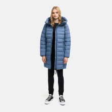 Marikoo Nanoraa Damen Steppmantel Dusty Blue Gr&ouml;&szlig;e M - Gr.38