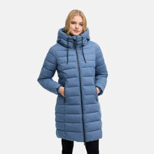 Marikoo Nanoraa Damen Steppmantel Dusty Blue Gr&ouml;&szlig;e L - Gr.40