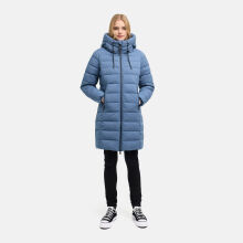 Marikoo Nanoraa Damen Steppmantel Dusty Blue Gr&ouml;&szlig;e L - Gr.40