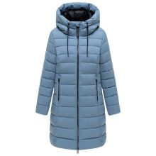 Marikoo Nanoraa Damen Steppmantel Dusty Blue Gr&ouml;&szlig;e L - Gr.40