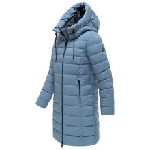 Marikoo Nanoraa Damen Steppmantel Dusty Blue Gr&ouml;&szlig;e L - Gr.40
