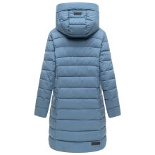 Marikoo Nanoraa Damen Steppmantel Dusty Blue Gr&ouml;&szlig;e L - Gr.40
