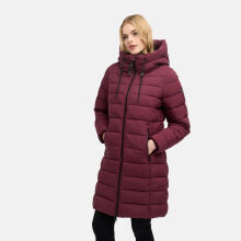 Marikoo Nanoraa Damen Steppmantel Wine Gr&ouml;&szlig;e XXL - Gr.44