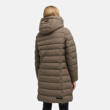 Marikoo Nanoraa Damen Steppmantel Stone Brown Gr&ouml;&szlig;e S - Gr.36