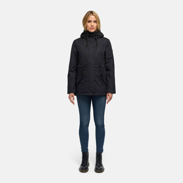 Navahoo Nibellaa Damen Winterjacke Schwarz