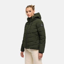 Marikoo Nobiruu Damen Steppjacke N156 Dark Olive Gr&ouml;&szlig;e XL - Gr.42