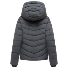 Marikoo Nobiruu Damen Steppjacke N156 Anthracite Gr&ouml;&szlig;e XXL - Gr.44