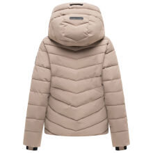 Marikoo Nobiruu Damen Steppjacke Taupe Grey Gr&ouml;&szlig;e S - Gr.36