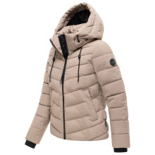 Marikoo Nobiruu Damen Steppjacke Taupe Grey Gr&ouml;&szlig;e XL - Gr.42