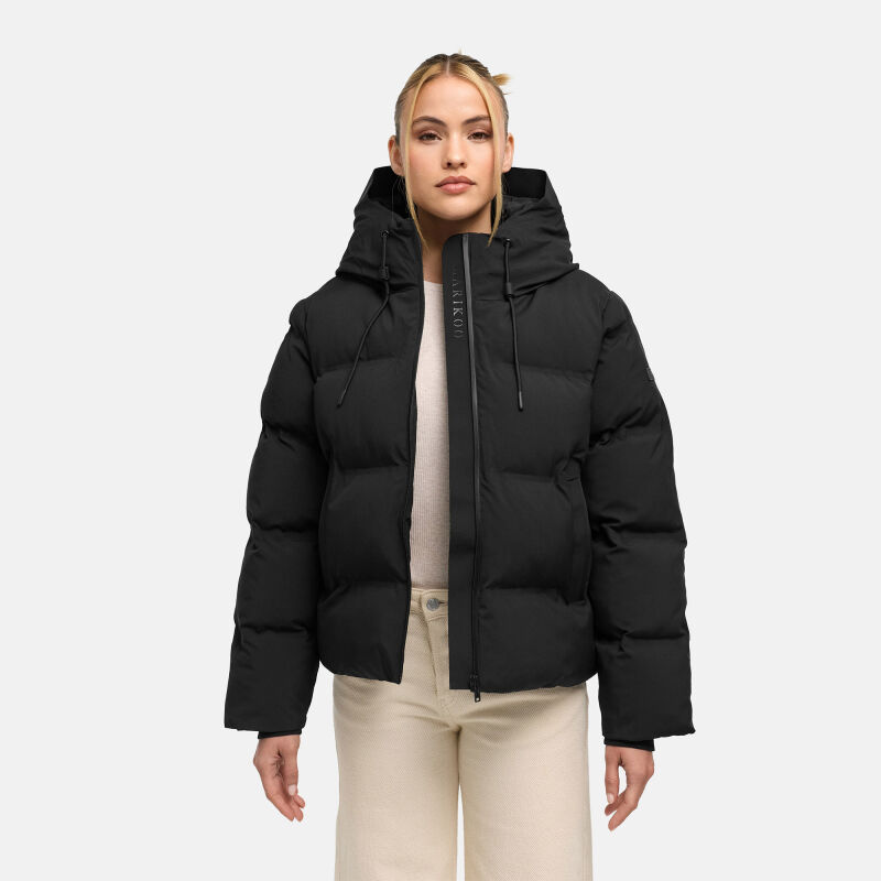 Marikoo Paddie Damen Steppjacke Schwarz Gr&ouml;&szlig;e XXL - Gr.44