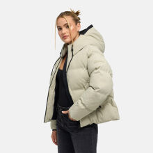 Marikoo Paddie Damen Steppjacke Pebble Grey Gr&ouml;&szlig;e S - Gr.36