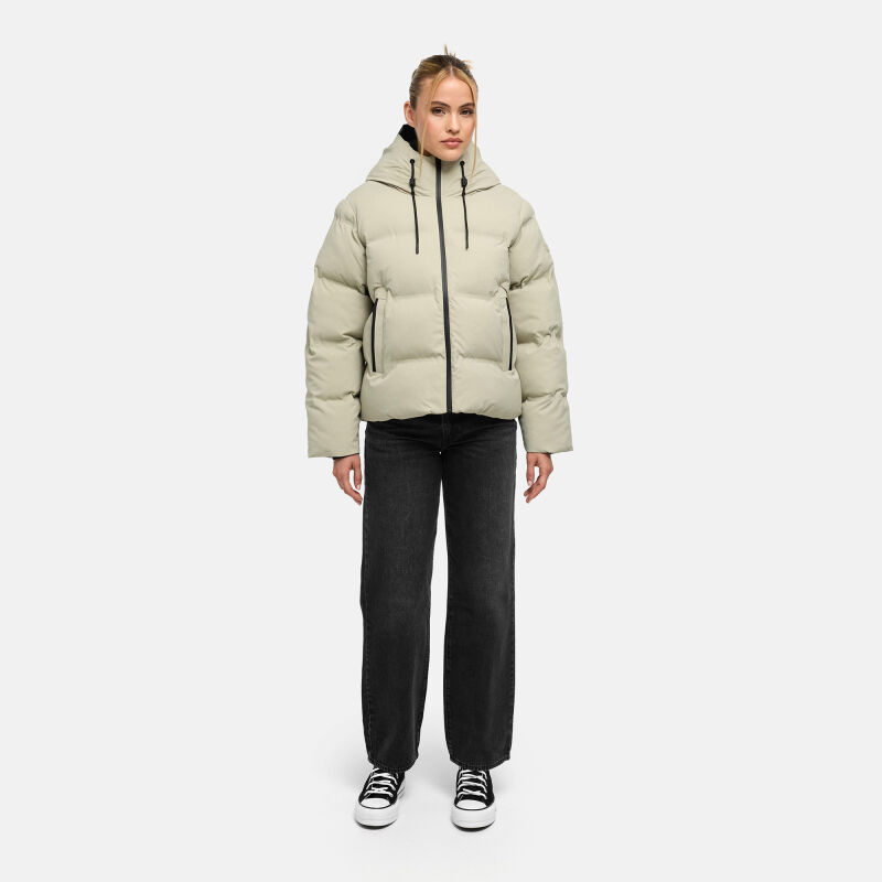 Marikoo Paddie Damen Steppjacke Pebble Grey Gr&ouml;&szlig;e L - Gr.40