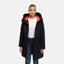 Marikoo Pakaami Damen Parka Schwarz Gr&ouml;&szlig;e M - Gr.38