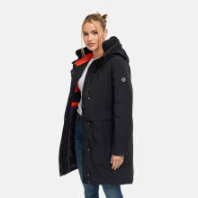 Marikoo Pakaami Damen Parka Schwarz Gr&ouml;&szlig;e XXL - Gr.44