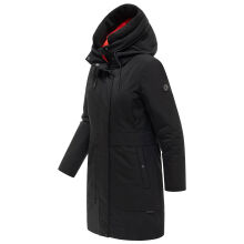 Marikoo Pakaami Damen Parka Schwarz Gr&ouml;&szlig;e XXL - Gr.44