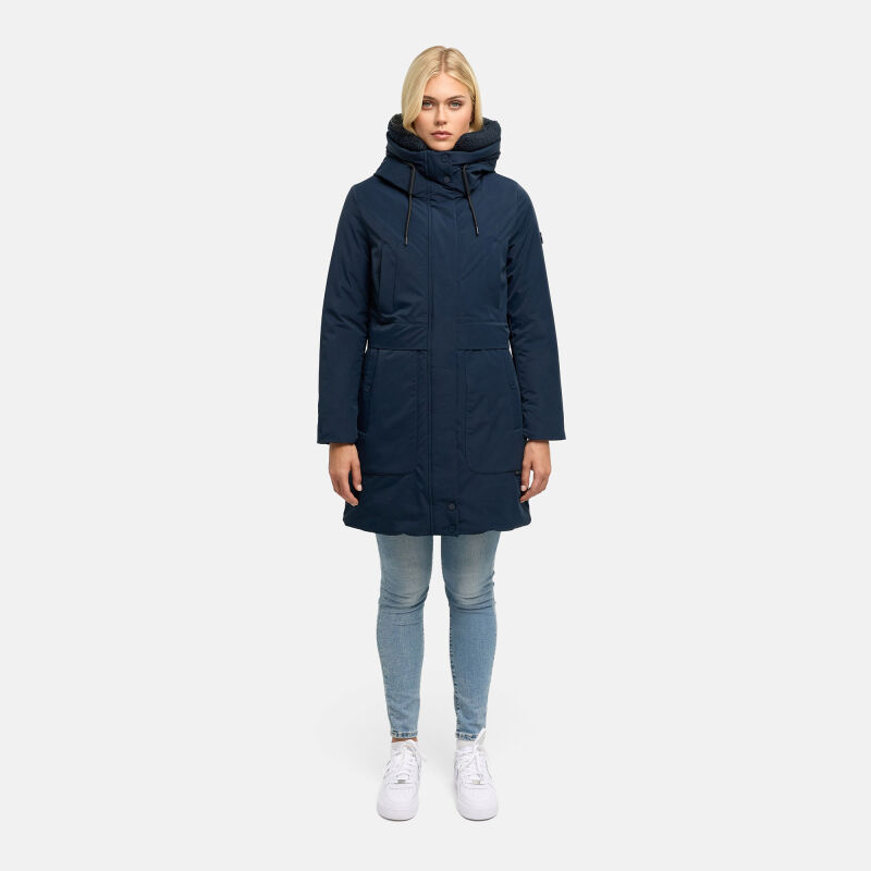 Marikoo Pakaami Damen Parka Navy Gr&ouml;&szlig;e XL - Gr.42