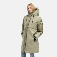 Navahoo Peakstorm Damen Parka Stone Grey Gr&ouml;&szlig;e S - Gr.36