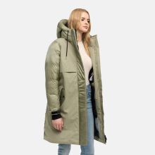 Navahoo Peakstorm Damen Parka Stone Grey Gr&ouml;&szlig;e S - Gr.36