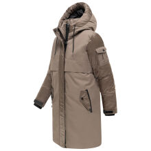 Navahoo Peakstorm Damen Parka Stone Brown Gr&ouml;&szlig;e S - Gr.36