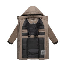 Navahoo Peakstorm Damen Parka Stone Brown Gr&ouml;&szlig;e S - Gr.36
