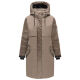 Navahoo Peakstorm Damen Parka Stone Brown Gr&ouml;&szlig;e S - Gr.36