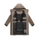 Navahoo Peakstorm Damen Parka Stone Brown Gr&ouml;&szlig;e S - Gr.36