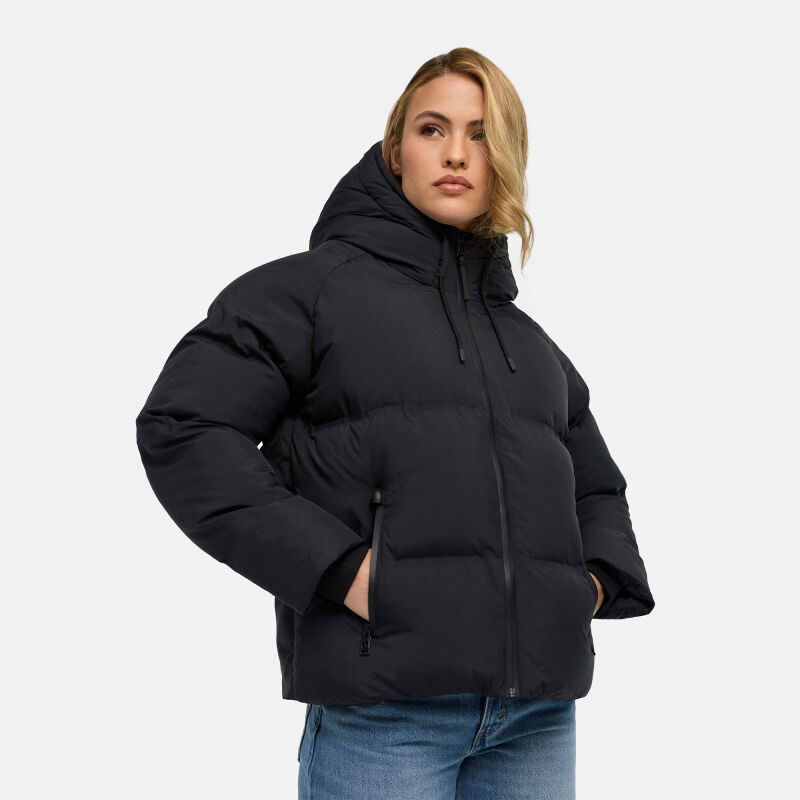 Navahoo Petit-Puffy Damen Steppjacke Schwarz