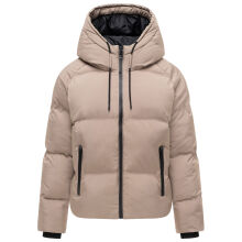 Navahoo Petit-Puffy Damen Steppjacke Taupe Grey Gr&ouml;&szlig;e S - Gr.36