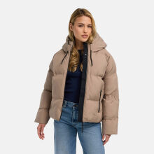 Navahoo Petit-Puffy Damen Steppjacke Taupe Grey Gr&ouml;&szlig;e M - Gr.38