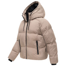 Navahoo Petit-Puffy Damen Steppjacke Taupe Grey Gr&ouml;&szlig;e M - Gr.38