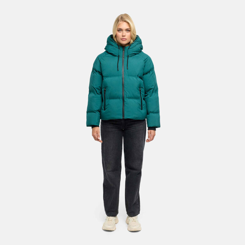 Navahoo Petit-Puffy Damen Steppjacke Ocean Green