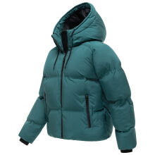 Navahoo Petit-Puffy Damen Steppjacke Ocean Green Gr&ouml;&szlig;e M - Gr.38