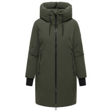 Marikoo Polarh&auml;schen Damen Mantel Dark Olive Gr&ouml;&szlig;e S - Gr.36