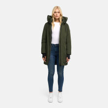 Marikoo Polarh&auml;schen Damen Mantel Dark Olive Gr&ouml;&szlig;e XL - Gr.42