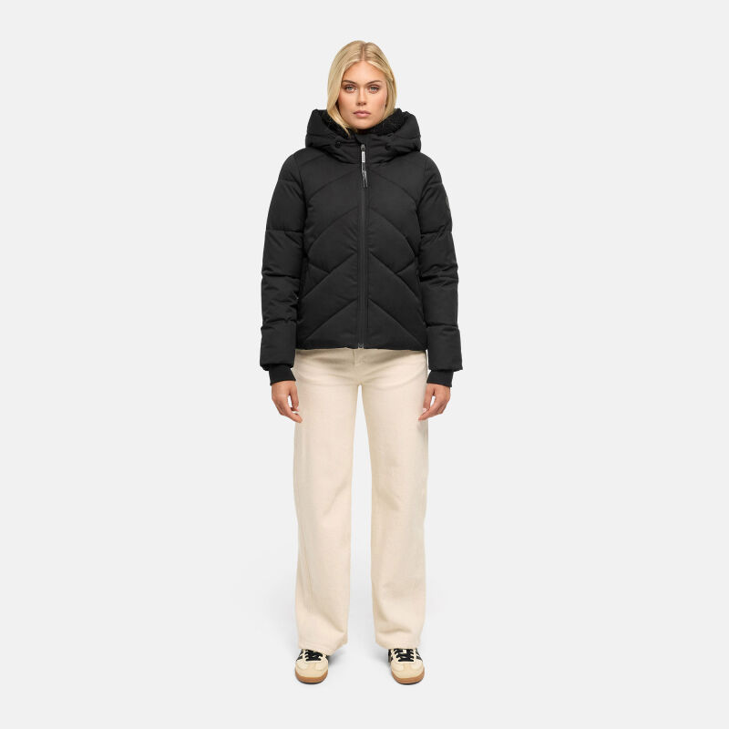 Marikoo Shinamii Damen Steppjacke Schwarz Gr&ouml;&szlig;e L - Gr.40