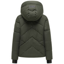 Marikoo Shinamii Damen Steppjacke Dark Olive Gr&ouml;&szlig;e XL - Gr.42