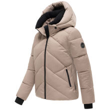 Marikoo Shinamii Damen Steppjacke Taupe Grey Gr&ouml;&szlig;e XS - Gr.34