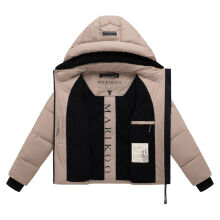 Marikoo Shinamii Damen Steppjacke Taupe Grey Gr&ouml;&szlig;e M - Gr.38