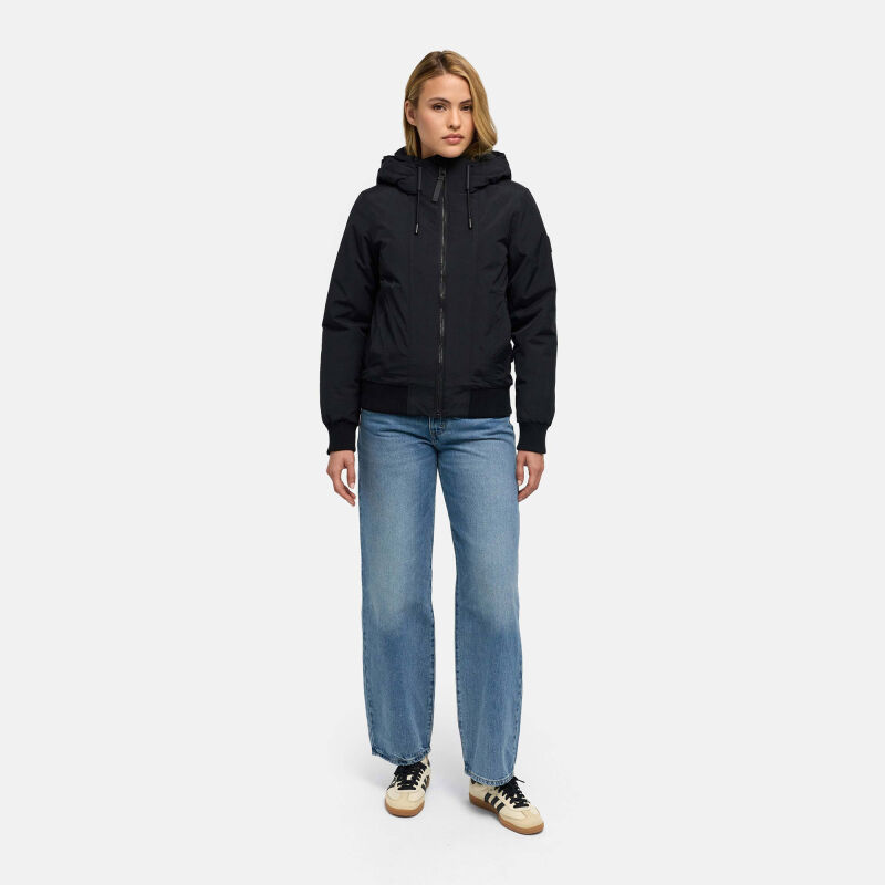 Navahoo Kichermaus Damen Winterjacke Schwarz