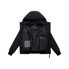 Navahoo Kichermaus Damen Winterjacke Schwarz Gr&ouml;&szlig;e L - Gr.40