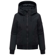 Navahoo Kichermaus Damen Winterjacke Schwarz Gr&ouml;&szlig;e XL - Gr.42