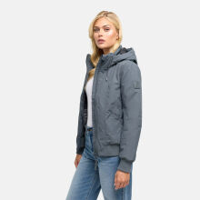 Navahoo Kichermaus Damen Winterjacke Blue Grey Gr&ouml;&szlig;e M - Gr.38
